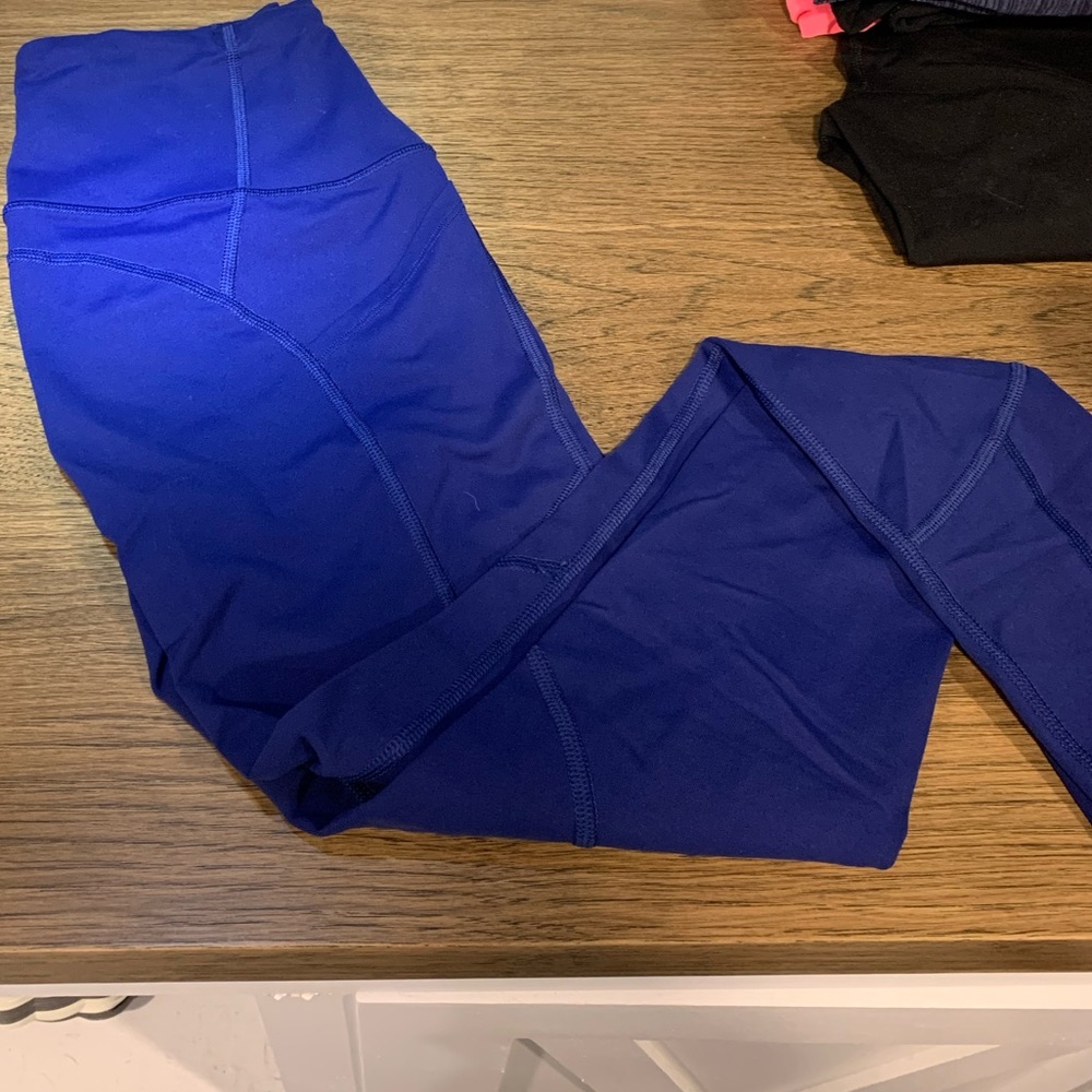 Blue Victoria's Secret Leggings